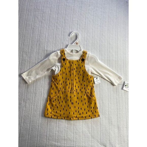 Focus Kids Size 18M 2-PC Cheetah Dress Set - Picture 1 of 5